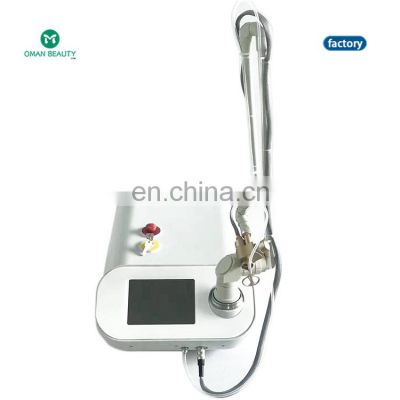 korea q switched laser non ablative scar removal beauty fractional co2 laser tube portable machine with vaginal tightening