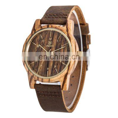 UWOOD UW1008 Popular Design Analog Women Wrist Watch Fashion Lady Dress Wooden Watch