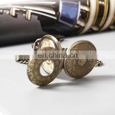 SHUHANG SH06 Men Chain Pocket Wrist Watch Oem Hand Winding Mechanical Women Metal Watches photo-4
