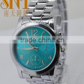 Fashion Turq Sunray Dial, High Quality Stainless Steel Watch