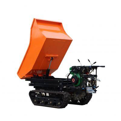 Landscaping Machinery Small Loader Dumper With Lift Container