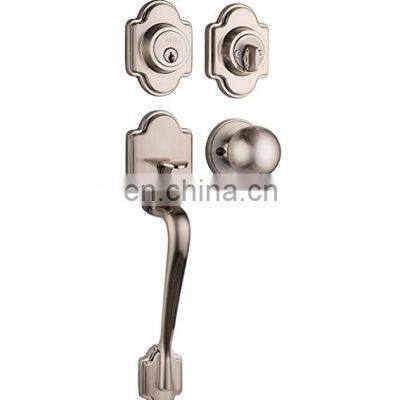 Hot Selling High Quality Interior Doors Stainless Steel Double Cylinder Door Lock Handle Set Door Handle Lock photo-2