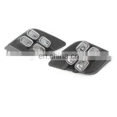 2Pcs LED DRL Daytime Running Light Fog Lamp For Hilux Revo 2015+ photo-2