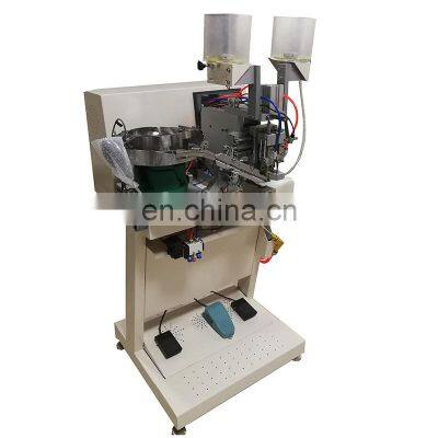 Double - head multi - function circular bead shaped bead nail machine pearl setting machine nail beads attaching machine