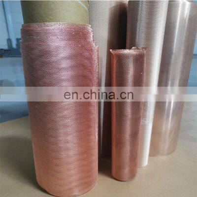 Hot Sales Withstand High Temperature And Harsh Work Conditions Small Hole Cooper Expanded Metal Mesh