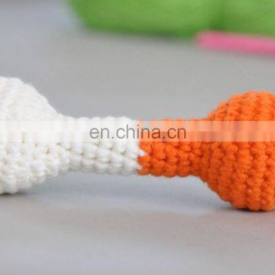 Handmade Colorful Baby Rattle CrochetSoft Rattle, Montessori Sensory Play Vietnam Supplier Cheap Wholesale photo-4