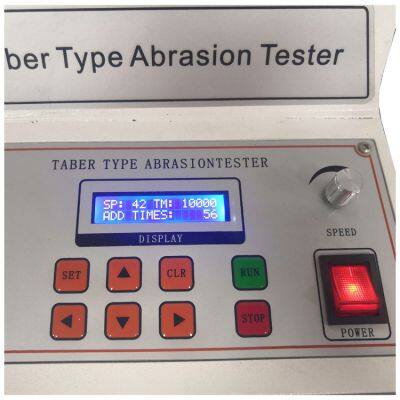 ASTM D4060 TABER Abrasion Tester Textile Abrasion Test Equipment TABER Test Machine photo-5