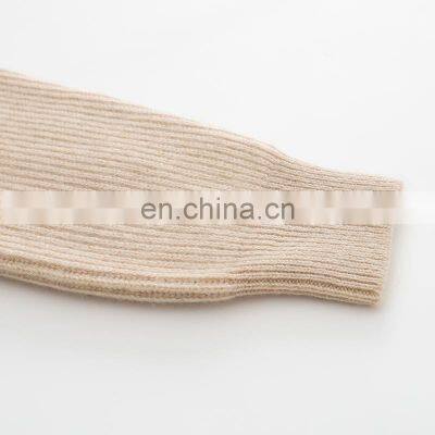 Manufacturer Casual Knitwear Thick Winter Rib Knitted V-Neck Women's Cashmere Cardigan photo-6