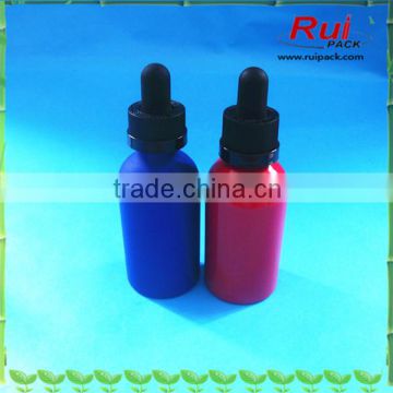 Matt aluminum bottle with dropper cap,Aluminum dropper bottle for cosmetic/daily car/e-juice