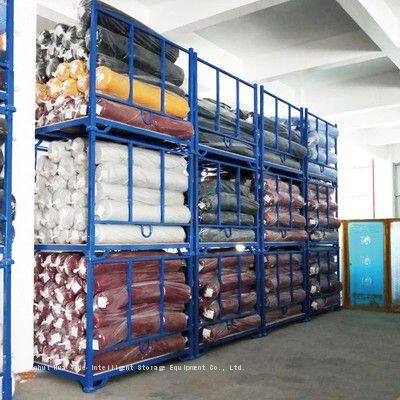 Foldable Stacking Rack Demountable Stacking Rack for Canvas Textile Rolls Fabric Stackable Rack photo-3