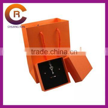 blank jewelry gift packing cheap paper bags