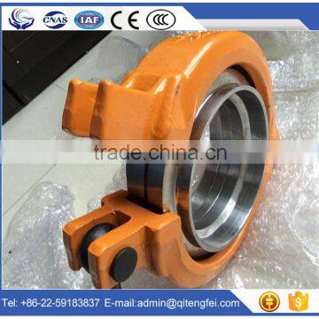 Supplier manufacturer concrete pipe clamp, bolt coupling, stainless steel pipe ST52 clamp