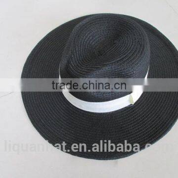 Foldable Wholesale Custom Promotional Straw Summer Sun Panama Hat photo-3