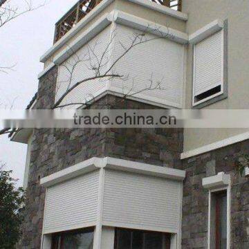 Aluminum Roll up Window, Pvc Window With Roller Shutter, Foam Aluminum Shutter Window