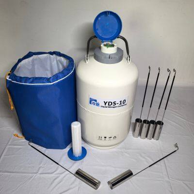 Ln2 Dewar Vessels Transport Style Yds-10-80 Sufficient Stock Hot Selling Wholesale photo-3