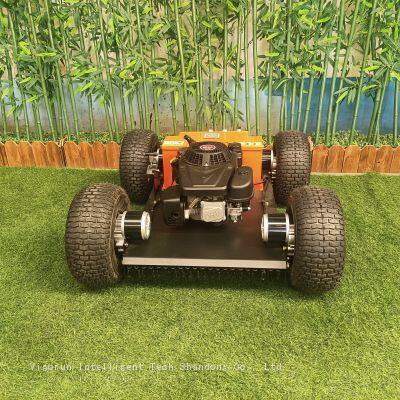 remote brush mower, China slope mower remote control price, rc lawn mower for sale