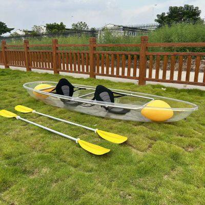 2 People Strong Transparent Kayat With Airbag, Paddle, Seats for Tourism & Photography Industry photo-5