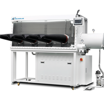 Dual station purification system glove box 4GBS