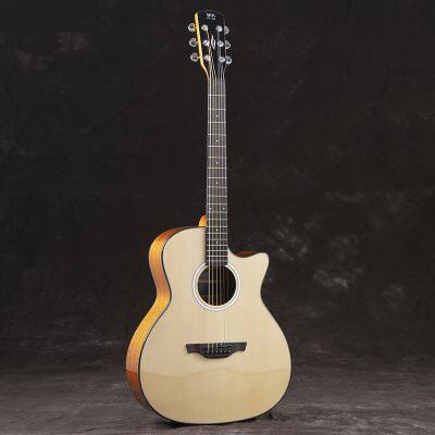 Otis Folk Acoustic Guitar Manufacturer 41inch Plywood Spruce Top Wood Guitar OEM Factory Guitars Supplier photo-5