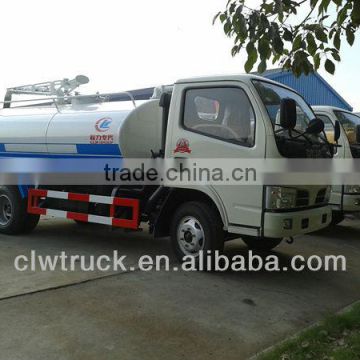 2015 Euro IV Dongfeng tanker truck capacity,3000L sewage suction tanker truck in Libya