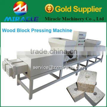 Hydraulic waste wood hot press pallet block machine/wood pallet feet machine