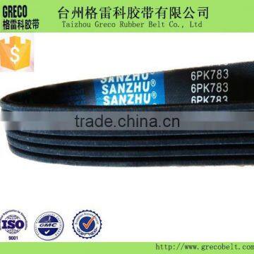 Poly V-belts of high quality