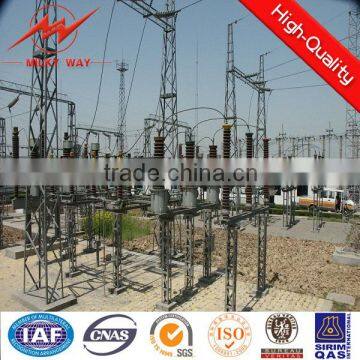 Transmission line and substations