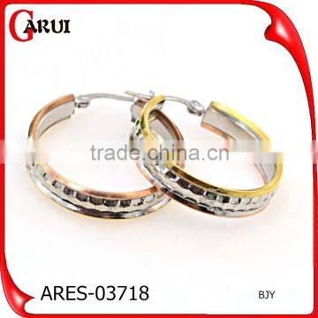 cheap earrings made in china stainless steel jewelry colored hoop earrings                        
                                                                                Supplier's Choice