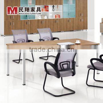 conference modern design, desk, metal wood meeting table with power