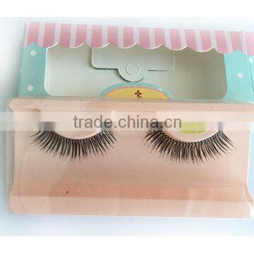 paper box fashion fake eye lashes human