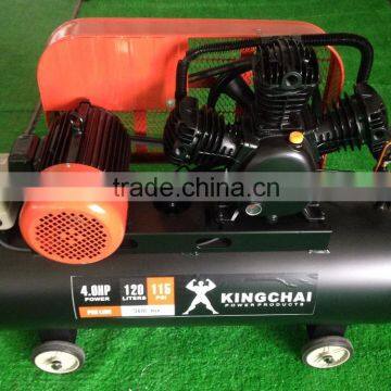 Portable 100liters copper wire single phase air compressor