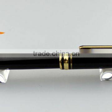 Diamond Head Black Metal Ball Pen Roller Pen for Promotional Stationary photo-5