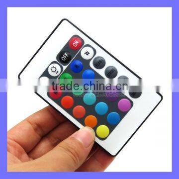 Mini RGB LED Lights IR 24 Keys Remote Controller
