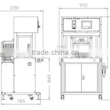 Многофункциональная низконапорная литьевая машина JX-1800 photo-2