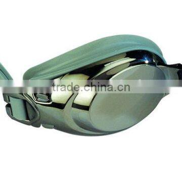 mirror coated swim goggles