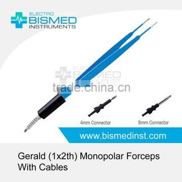 Gerald (1x2th) Monopolar Forceps With Cables