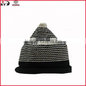 2015 new Warmth Color matching point knitted cap