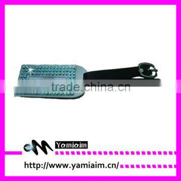 Yiwu wholesale luggage tag with custom logo retail package