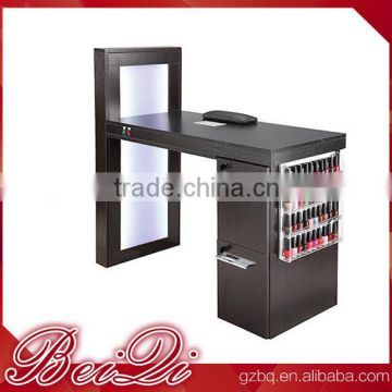 Elegant Professional Manicure Table Beauty Salon Equipment Sets Wooden Popular Nail Table