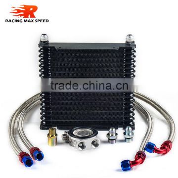 wholesale universal racing car trust row 17 motorcycle oil cooler radiator