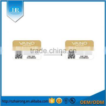 VOID Tore Invalid Businesses Dedicated Security Label photo-3