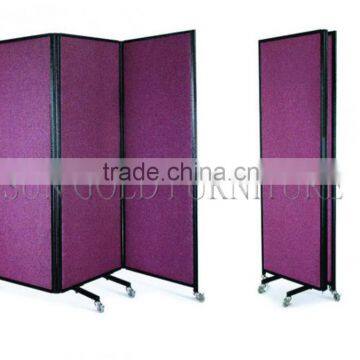 Commercial Removable Folding Office Decorative Partition Wall with Wheels(SZ-WS508)
