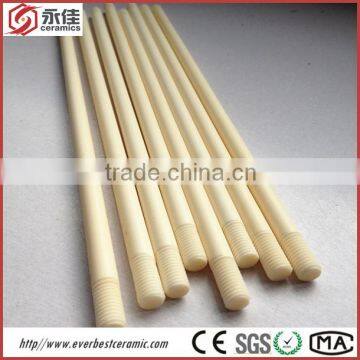 Customization Alumina ceramic long screw thread pole