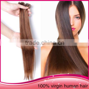 Factory Price Human Hair U-tip Hair Extension nail hair extension