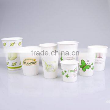 bulk paper cups / PLA paper cup with many printing