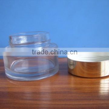 120ml wide mouth cosmetic glass jar