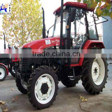 Best quality hot sale QLN 704 70hp 4wd wheel farm mini tractors in kenya