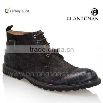 Cool style spanish leather boots for men