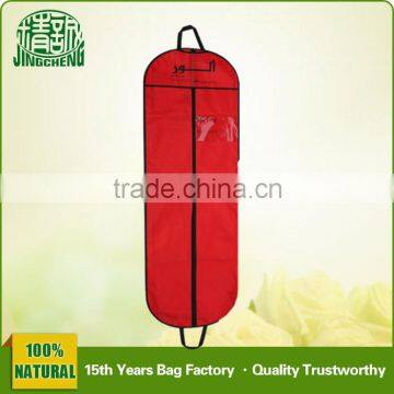 Red Dress Cover Bags with Zipper and Handing