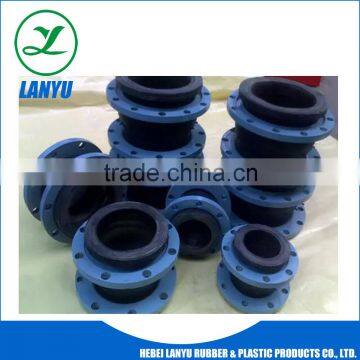 flexible rubber expansion joint with flange coupling